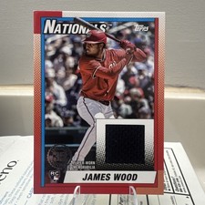 2025 Topps Update Series - 1990 Topps Baseball Relics James Wood Rookie