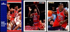 Fleer Larry Stewart (3) Card Lot - THE RAREST EDITION – FEW WILL EVER OWN THIS!