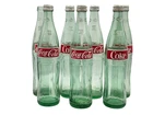 Vintage 1978-1980 Coca Cola Green Glass Bottles 16oz Lot of 7