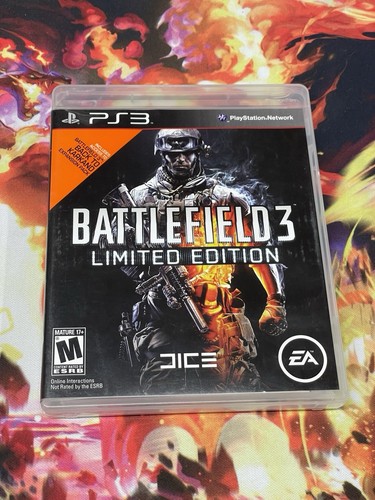 Battlefield 3 Limited Edition Per PS3 – Gioco Completo In Italiano (VF) – Sigillato!