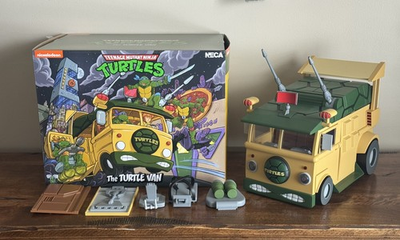 #ad #ad NECA Cartoon Teenage Mutant Ninja Turtles Party Wagon Turtle Van Mint Condition $250.00