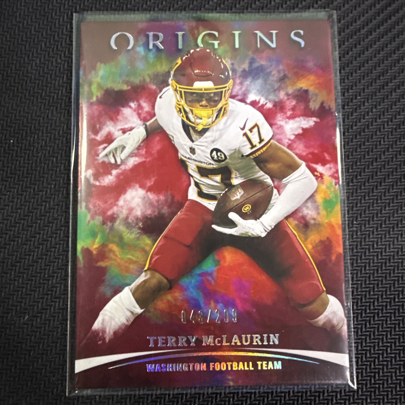 2021 Panini Origins - Terry McLaurin #99 Red /299 Color Match