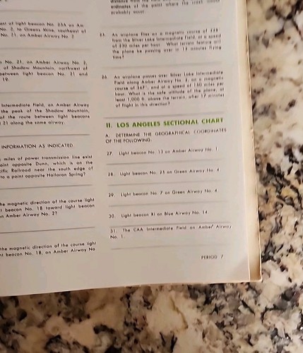 1945 Maps, Charts & Aerial Photos Student Workbook Army Air Force Training VTG - Picture 6 of 11