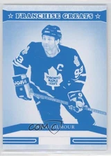2013 Panini Fan Expo Franchise Greats Progressions Cyan Doug Gilmour #1 HOF b8c