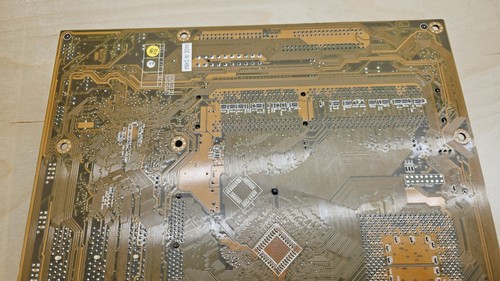 Retro Motherboard Av31 With Old CPU/ No I/O Shield / Retro Gaming - Picture 12 of 12