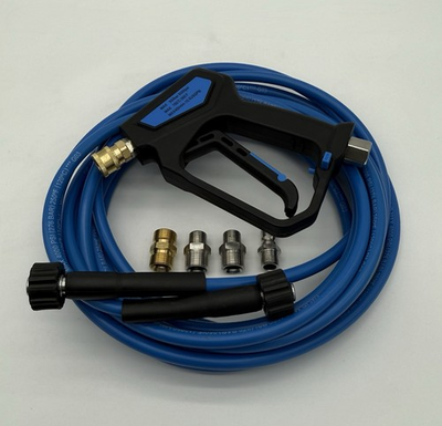 #ad BUNDLE Pressure Washer Hose 276bar 4000psi Sprayer 350bar 5000psi 4x Bolts $75.95
