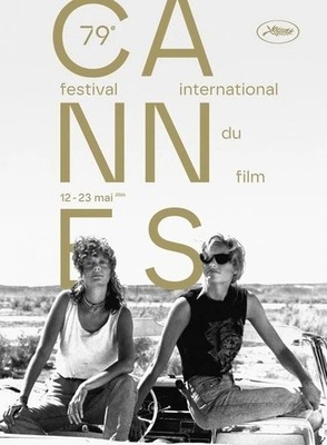 2026 Cannes Film Festival Poster - Thelma & Louise Rare Official Movie Art Print