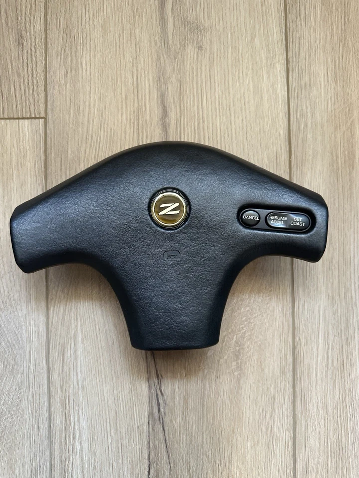 Nissan 300ZX Z32 1990-96 OEM volante de cuero. 3 radios. Foto 4 de 4