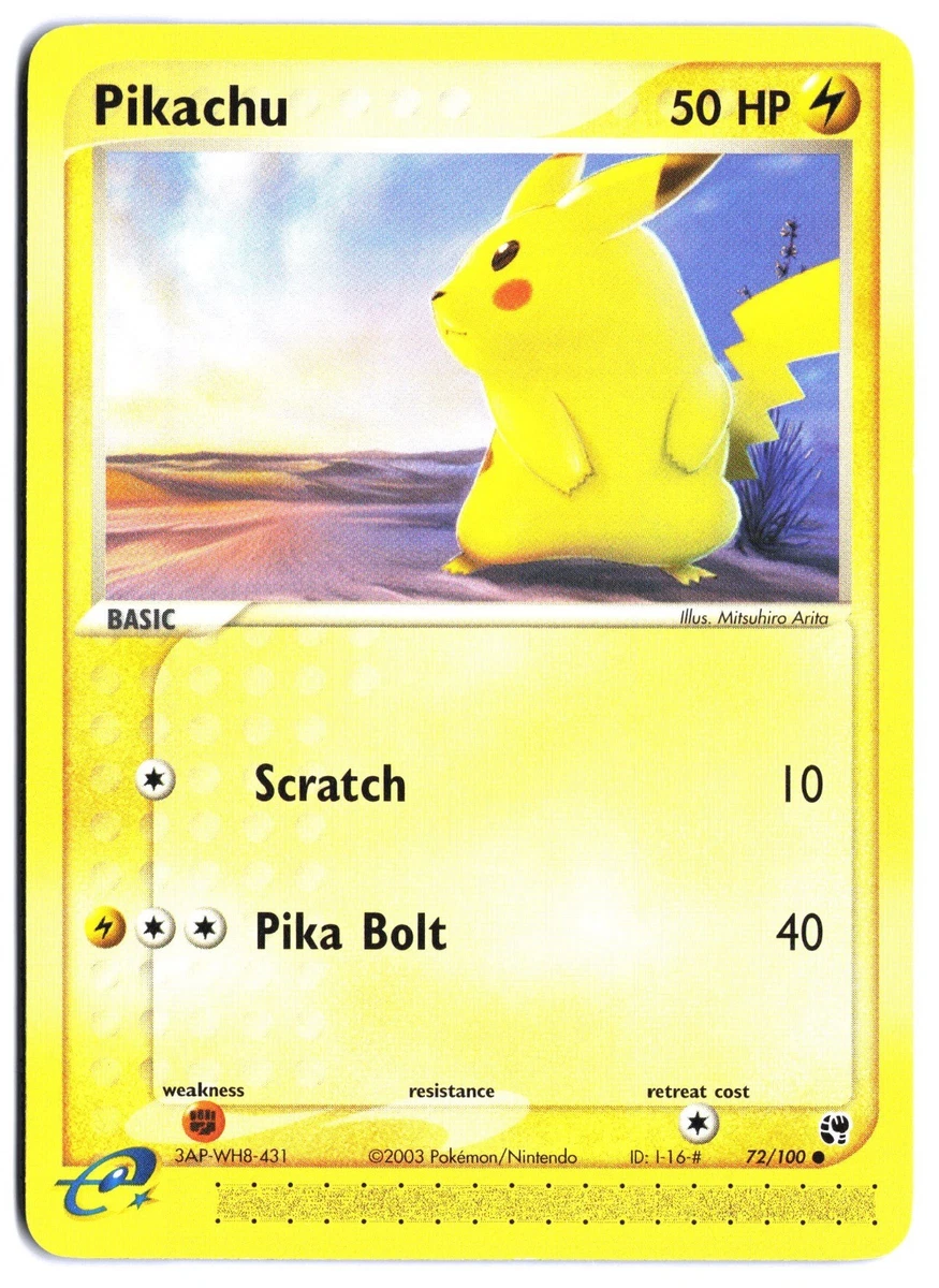 PSA9 ピカチュウ 022/053 2003年 Pikachu 72/100 Sandstorm for sale | eBay