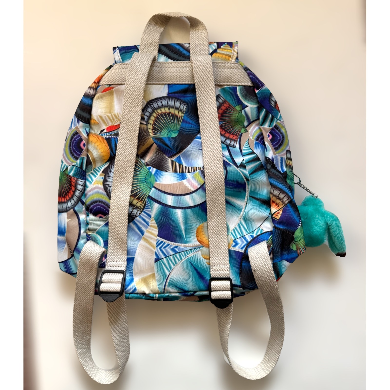 Kipling City Pack Backpack Seashell Ocean Daydrea… - image 3