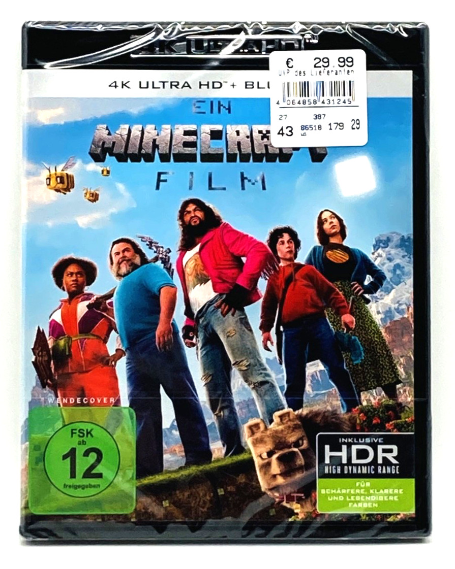 Ein Minecraft Film - 4K UHD | Chris Bowman (u. a.) | Blu-ray Disc | Deutsch - Bild 5