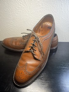 Florsheim by Dickie Brown Leather Brogue Oxfords. Size 12, very good condition. Allen Edmond “Stanford” cap toe dress shoes in... | Depop main image 4