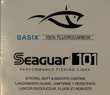 Seaguar 101 BASIX 100 Fluorocarbon Performance Fishing Line Assorted lbs
