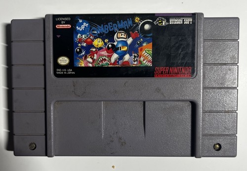 Super Bomberman SNES Super Nintendo Cartridge Only Tested Working Authentic
