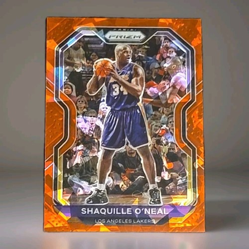 2020-21 Panini Prizm - Red Ice Prizm #207 Shaquille O'Neal LA Lakers