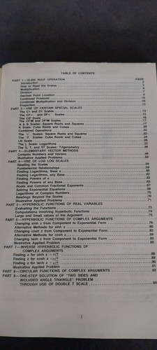 Pickett Slide Rule Manual How-To Use Slide Rules Log Log Mint - 第 4/6 張圖片