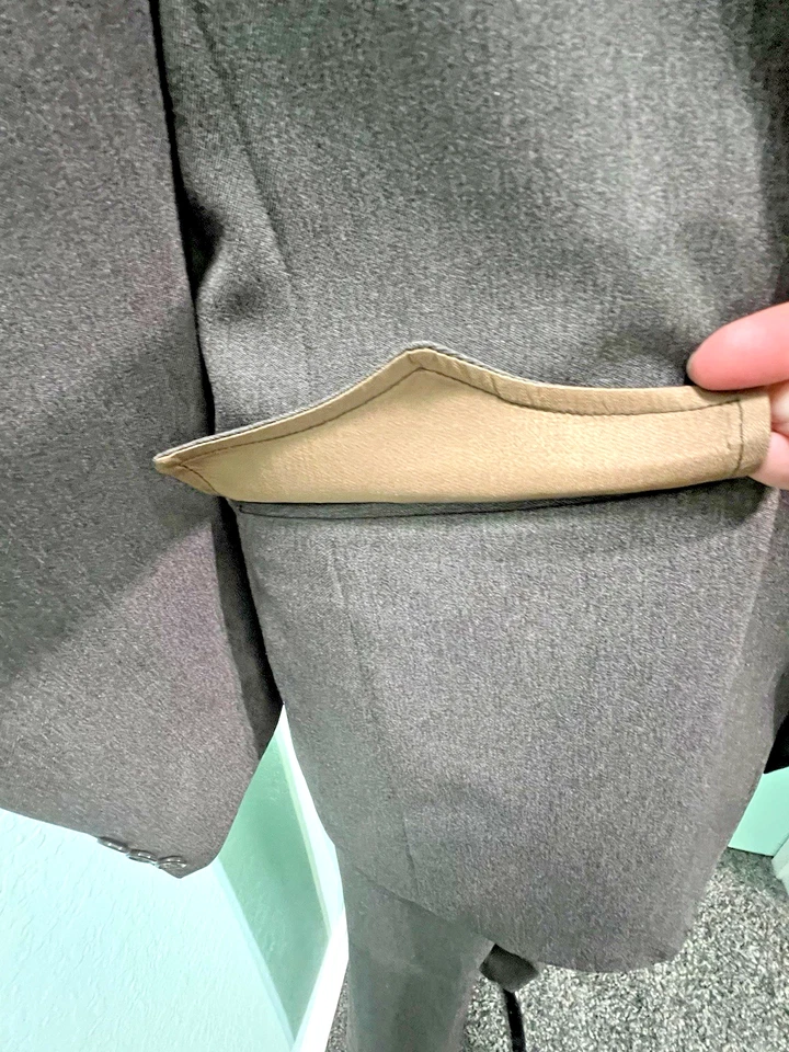 Conjunto Blazer y Pantalones Vintage Western Traje Para Hombre Negro 42R Circle S Hecho en EE. UU. Foto 3 de 4