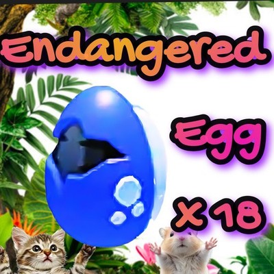   ENDANGERED EGG EGGS x 18 BUNDLE   5 10 20 30   Adopt  From   Me 