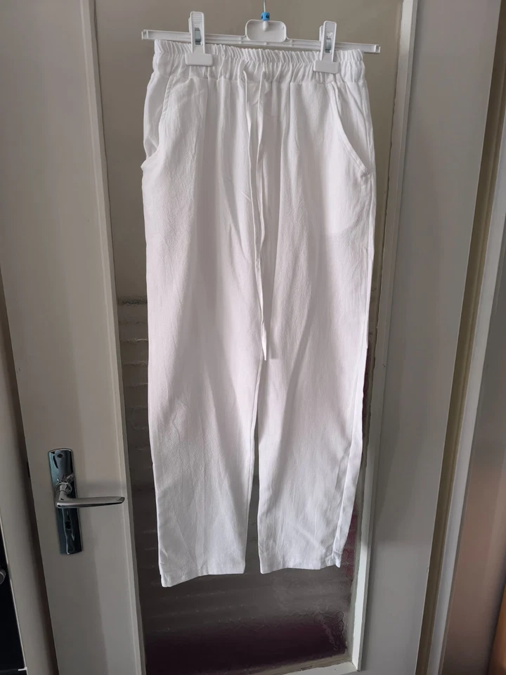 Pantalon Blanc Taille M Neuf - Photo 1/4