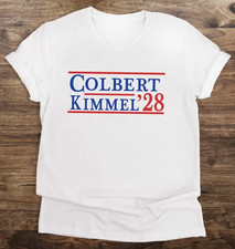 Colbert Kimmel 2028 Campaign T-Shirt