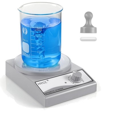 Magnetrührer, Laborrührer, Magnetrührstab, Rührplatte, 3000 U/min, 3 Liter