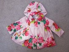 Ted Baker baby girls 9-12 months lightweight floral jacket coat