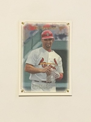 2007 Masterpieces Albert Pujols Base  #49