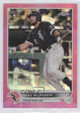 2022 Topps Chrome Logofractor Edition Pink Refractor /199 Jake Burger #13 0lq5
