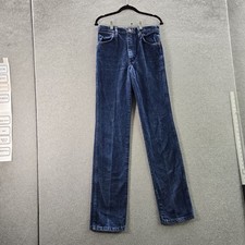 Wrangler Men Jeans 29X36 Blue Denim 936 Slim Fit Cowboy Cut Button 35" Inseam