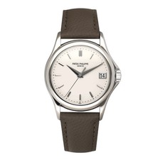 Patek Philippe Calatrava 5127G Silver Dial Mens Watch