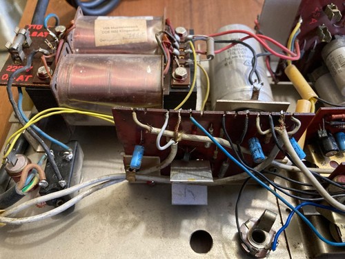 Vintage Vermona Regent 300K Verstärker - Federhall, voll funktionsfähig - Bild 7 von 11