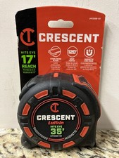 Lufkin 35 Ft. SHOCKFORCE NITE EYE Magnetic Tape Measure  LM1335B-02