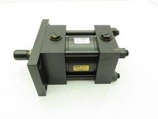 Parker Series 2H Hydraulic Cylinder 3.25" Bore x 1.25" Stroke 1800 PSI Flange Mt