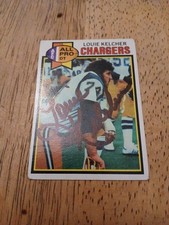 Louie Kelcher San Diego Chargers AUTO Signed 1979 Topps SMU Mustangs #525