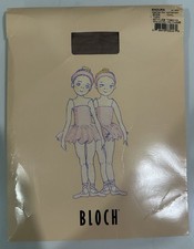 Bloch Endura Footed Childrens Tights T0921G Tan Size LARGE BALLET NEW