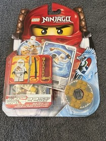 LEGO 2171 Ninjago ZANE DX Minifigure WHITE DRAGON NINJA Spinjitzu 4611474 New