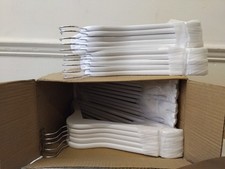 30 Packs Of  Hanger Store™ White Wooden Coat Hangers