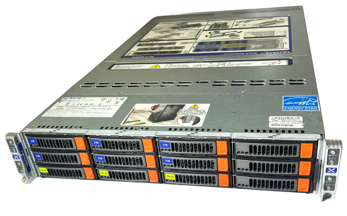 Nutanix NXS2U4NL12G600 Intel Xeon Silver 4108 NO RAM/NO HDD CSE