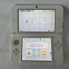 Nintendo 3DS LL XL console Mint x white Japanese model Very Good+ Condition!!!!!