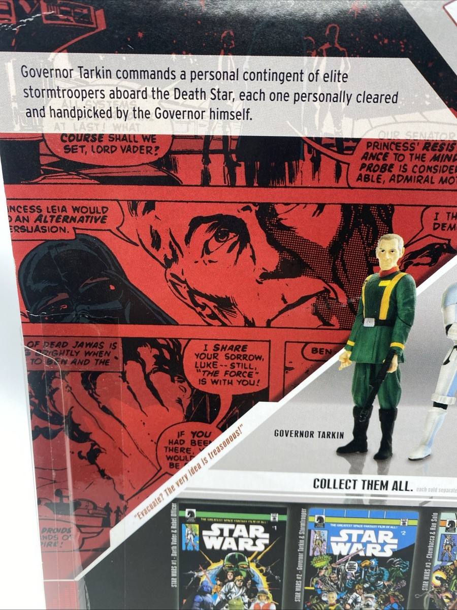 Star Wars Comic Pack #2 Governor TARKIN and Stormtrooper & Comic