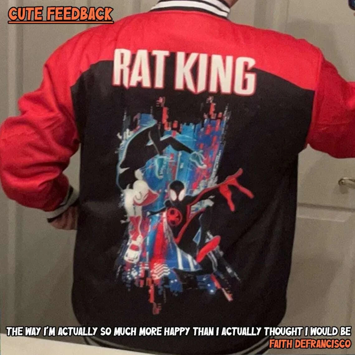 Custom Spiderman Miles Morales Couple Baseball Jacket, Baseball Outfit