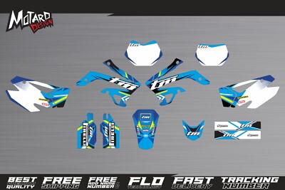 Graphics kit for TM Racing EN 2 Stroke 2008 2009 2010 2011 2012 2013 2014 Decals