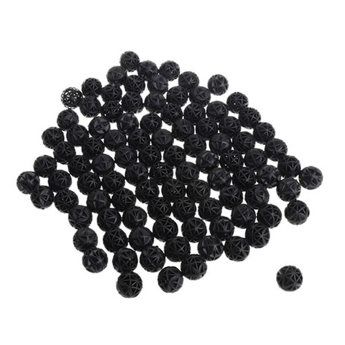 100 pcs 16mm Aquarium Bio Balls Filter Media Wet Dry Koi Fish Tank Pond Reefx - Picture 7 of 8