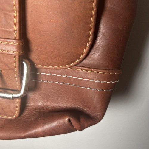 Rowallan Shoulder Bag Medium Brown Leather Satchel Messenger Handbag - Picture 8 of 15