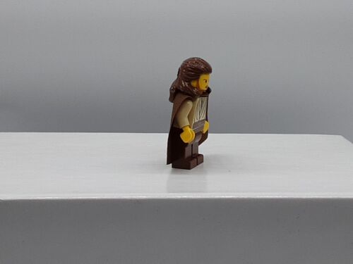 Lego Qui-Gon Jinn Minifigure Yellow Head Star Wars Episode 1 sw0027 - Picture 6 of 6