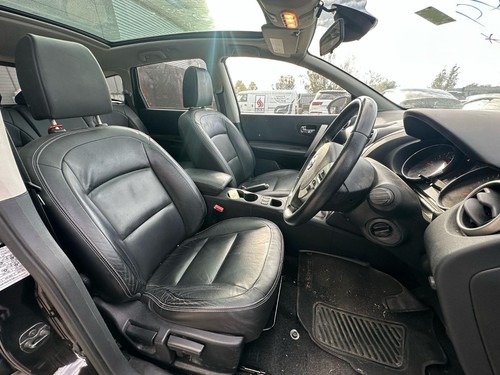 NISSAN DUALIS J10 10/2007-05/2014 LEFT FRONT SEAT HEATED LEATHER BLACK - Picture 7 of 12