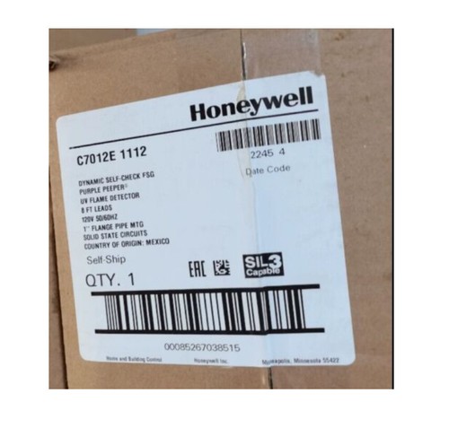 1PCS express ship Honeywell flame detector C7012E 1112 C7012E1112 NEW