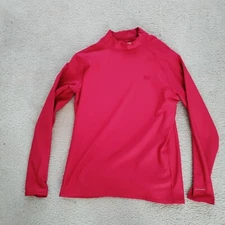 Layer 8 Performance Men's XL Qwick-Dry Base Layer Long Sleeve Shirt Red GUC