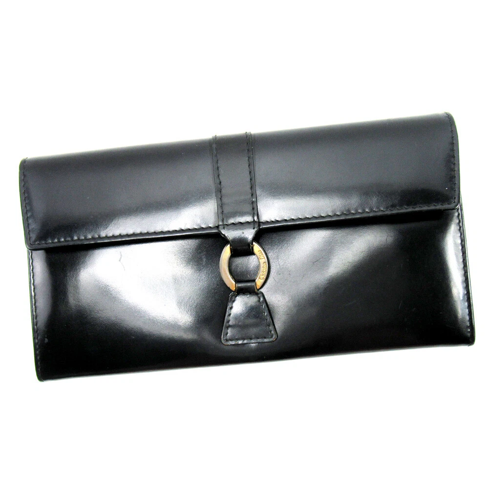 Authentic Dior Purse Wallet Leather Authentic T17216