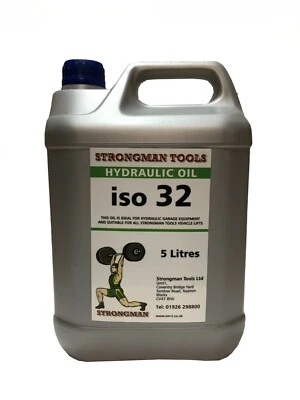 STRONGMAN TOOLS 5L Car Lift Hydraulic Oil Fluid 2 Post 4 Post Scissor Ramp Jack Oil